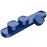 Держатель кабеля Baseus Peas Cable Clip ACWDJ-03 Blue (Синий)