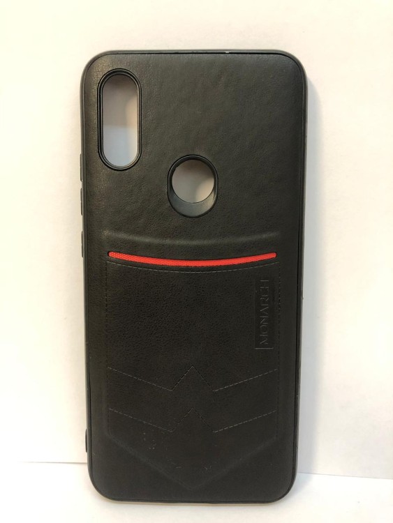 Силиконовая накладка для Xiaomi Redmi 7 (Черная) Monarch