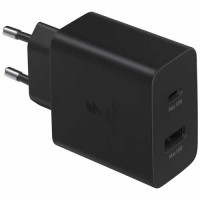 Сетевое зарядное устройство Samsung EP-TA220 35W USB Type-C Black (Черный) без кабеля
