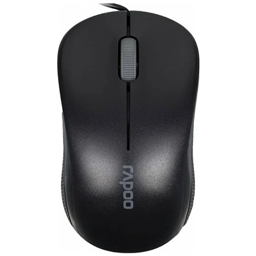 Проводная мышь Rapoo N1130 USB оптическая Black (Черная)