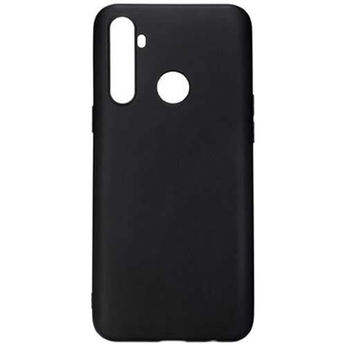 Силиконовая накладка для Realme 5\6i\C3 Zibelino Soft Matte Black (Черная)
