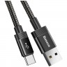Кабель Baseus Data Faction 3 in 1 USB Cable For M+L+T 3.5A 1,2м CAMLT-PY01 Black (Черный)