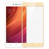 Защитное стекло для Xiaomi Redmi Note 5A 4D золотое