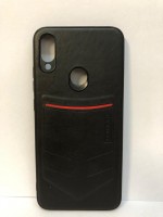 Силиконовая накладка для Xiaomi redmi Note 7 (Черная) Monarch