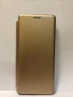 Чехол книжка для Xiaomi redmi Note 8 Pro (Золотистая)