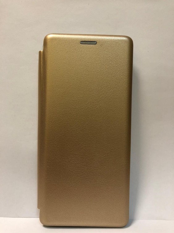 Чехол книжка для Xiaomi redmi Note 8 Pro (Золотистая)
