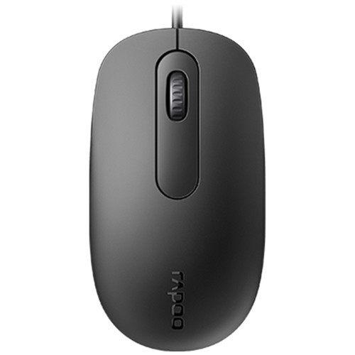 Проводная мышь Rapoo N200 USB оптическая Black (Черная)