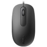 Проводная мышь Rapoo N200 USB оптическая Black (Черная)