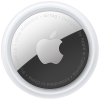 Трекер Apple AirTag White/Silver (Белый/Серебристый), 1 шт.