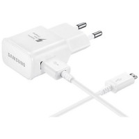 Сетевое зарядное устройство Samsung EP-TA20EWEUGRU 2A с кабелем micro-USB White (Белый) EAC