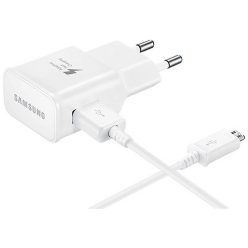 Сетевое зарядное устройство Samsung EP-TA20EWEUGRU 2A с кабелем micro-USB White (Белый) EAC