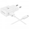 Сетевое зарядное устройство Samsung EP-TA20EWEUGRU 2A с кабелем micro-USB White (Белый) EAC