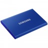 Внешний накопитель Samsung T7 SSD USB 3.2 1Tb Indigo Blue (Синий) MU-PC1T0H/WW
