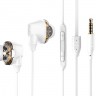Наушники Baseus Encok H10 Dual Dynamic Wired Headset (White) NGH10-02