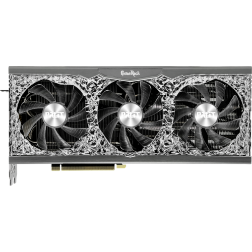 Видеокарта Palit GeForce RTX 3090 1395MHz PCI-E 4.0 24576MB 19500MHz 384 bit HDMI 3xDisplayPort HDCP GameRock OC EAC