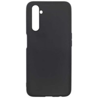 Силиконовая накладка для Realme 6/6S Zibelino Soft Matte Black (Черная)