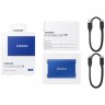 Внешний накопитель Samsung T7 SSD USB 3.2 500Gb Indigo Blue (Синий) MU-PC500H/WW