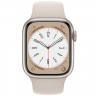 Умные часы Apple Watch Series 8 41 мм Starlight Aluminium Case, Starlight Sport Band S/M