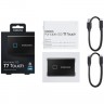 Внешний накопитель Samsung T7 Touch SSD USB 3.2 1Tb Black (Черный) MU-PC1T0K/WW