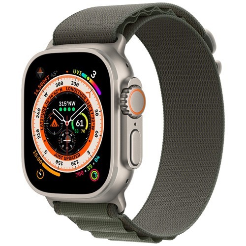 Умные часы Apple Watch Ultra 49 мм Titanium Case Green Alpine Loop Medium