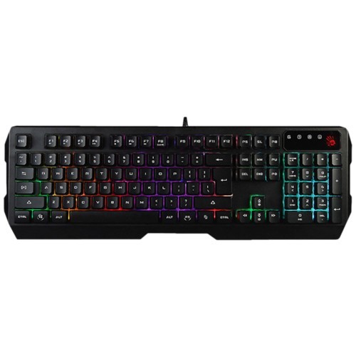 Клавиатура A4Tech Bloody Q135 Neon USB Black (Черная)
