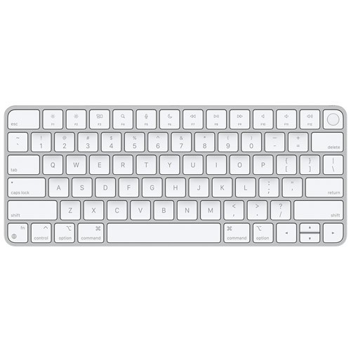 Клавиатура Apple Magic Keyboard 2021 с Touch ID Silver (Серебристая) MK293