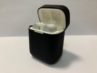 Силиконовый чехол для беспроводных наушников Xiaomi AirDots Pro (Black) Черный