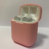 Силиконовый чехол для беспроводных наушников Xiaomi AirDots Pro (Pink) Розовый