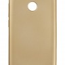 Чехол силиконовая накладка для Xiaomi Mi A1 (матовая золотая)