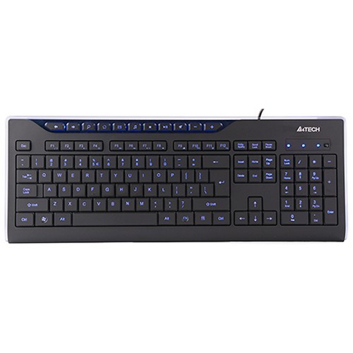 Клавиатура A4Tech KD-800L USB Black (Черная)