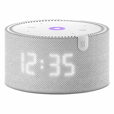 Умная колонка Яндекс Новая Станция Мини (с часами) Grey (Серый опал) EAC