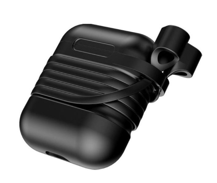 Чехол Baseus Silicone для Case for AirPods (Black) TZARGS-01