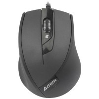 Проводная мышь A4Tech V-Track Padless N-600X USB оптическая Black (Черная)