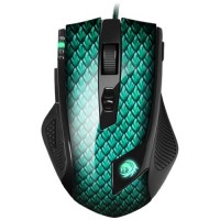 Проводная мышь Sharkoon Drakonia USB лазерная Green (Зеленая)