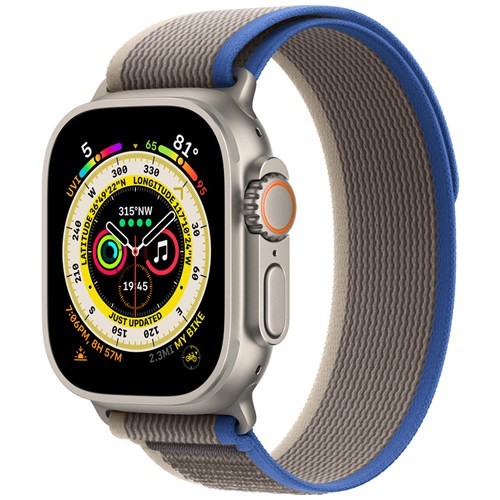 Умные часы Apple Watch Ultra 49 мм Titanium Case Blue/Gray Trail Loop S/M