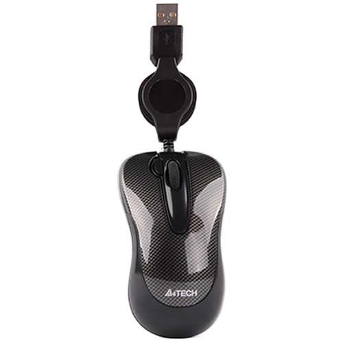 Проводная мышь A4Tech V-Track Padless N-60F-2 USB оптическая Black (Черная)