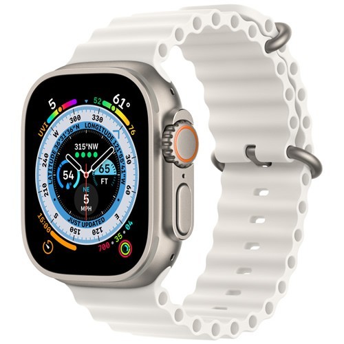 Умные часы Apple Watch Ultra 49 мм Titanium Case White Ocean Band