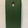 Силиконовая накладка для xiaomi redmi 8А (Зеленая) CHERRY