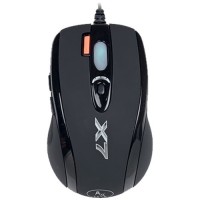 Проводная мышь A4Tech X-718BK USB оптическая Black (Черная)
