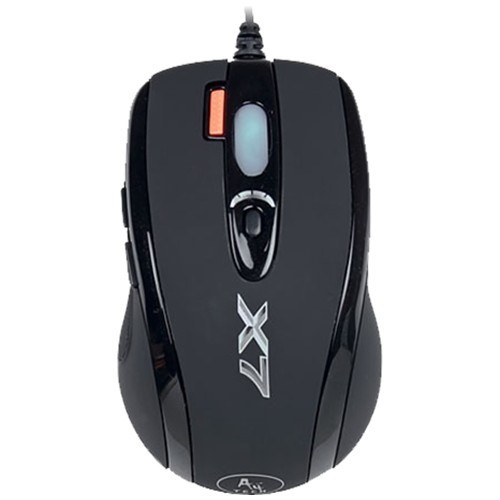 Проводная мышь A4Tech X-718BK USB оптическая Black (Черная)