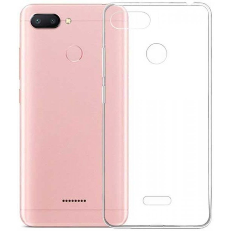 Силиконовая накладка для Xioami redmi 6 (прозрачная)