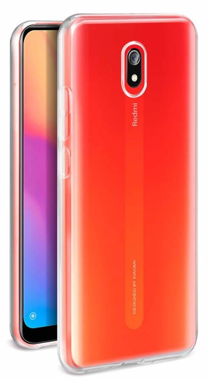 Силиконовая накладка для xiaomi redmi 8А (Прозрачная) MONARCH