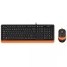 Комплект проводной A4Tech Fstyler F1010 USB Black/Orange (Черный/Оранжевый)
