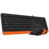 Комплект проводной A4Tech Fstyler F1010 USB Black/Orange (Черный/Оранжевый)