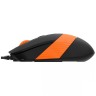 Комплект проводной A4Tech Fstyler F1010 USB Black/Orange (Черный/Оранжевый)