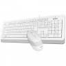 Комплект проводной A4Tech Fstyler F1010 USB White/Grey (Белый/Серый)