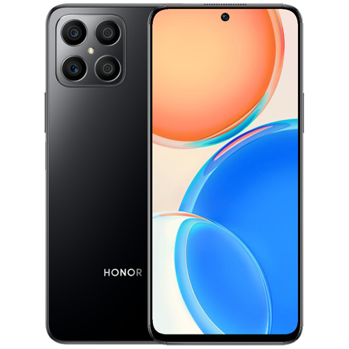 Смартфон Honor X8 4G 6/128Gb Midnight Black (Полночный чёрный) EAC
