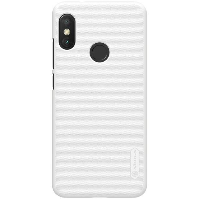 Nillkin Frosted Shield пластиковая накладка для Xiaomi Mi A2 lite/6 pro (белая)