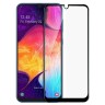 Защитное стекло для Samsung Galaxy A50 5D Черное