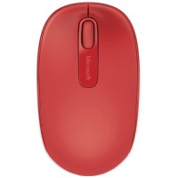 Беспроводная мышь Microsoft Mobile Mouse 1850 USB оптическая (U7Z-00034) Flame Red (Красная)